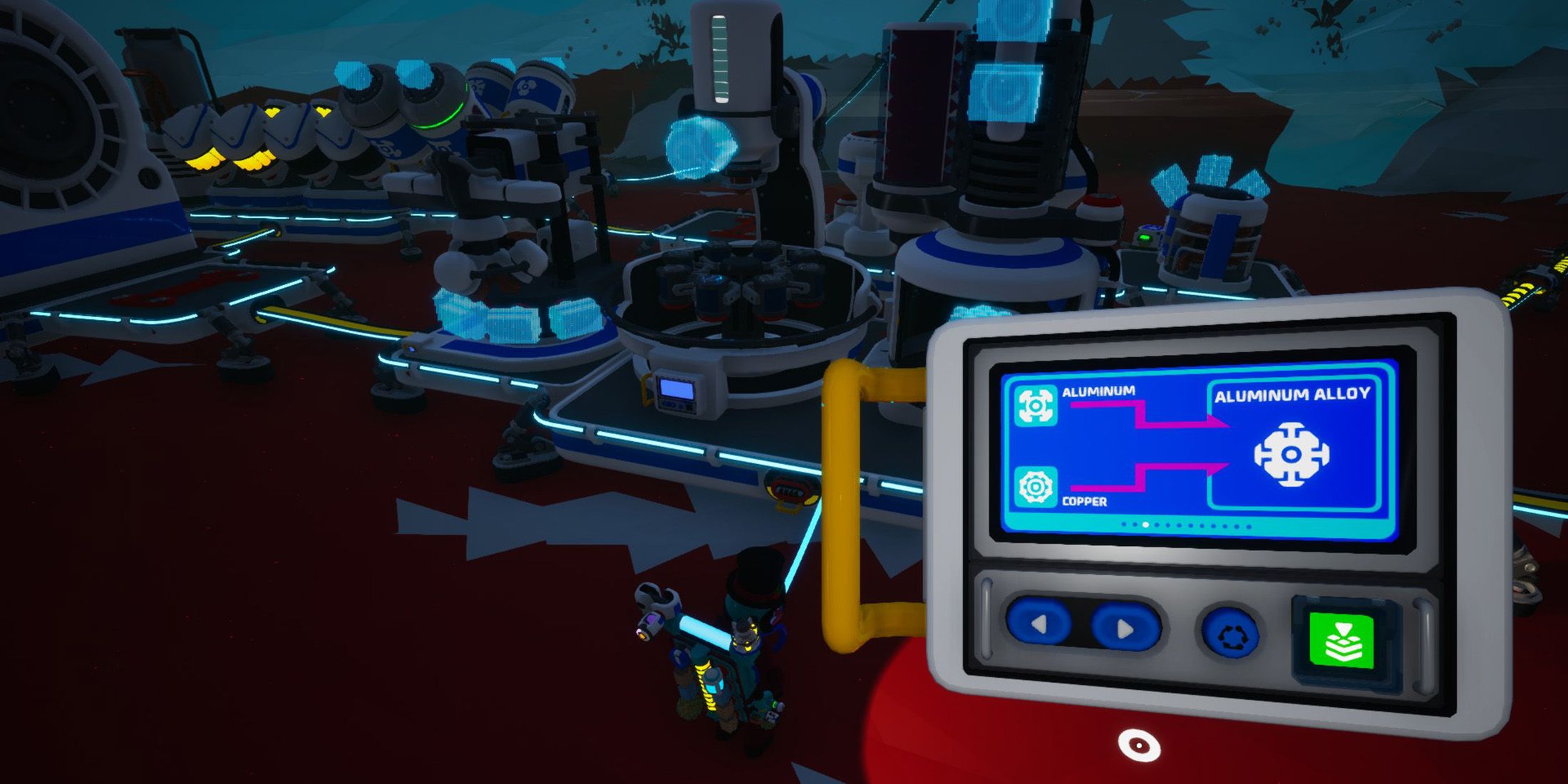 How to Make Aluminum Alloy in Astroneer