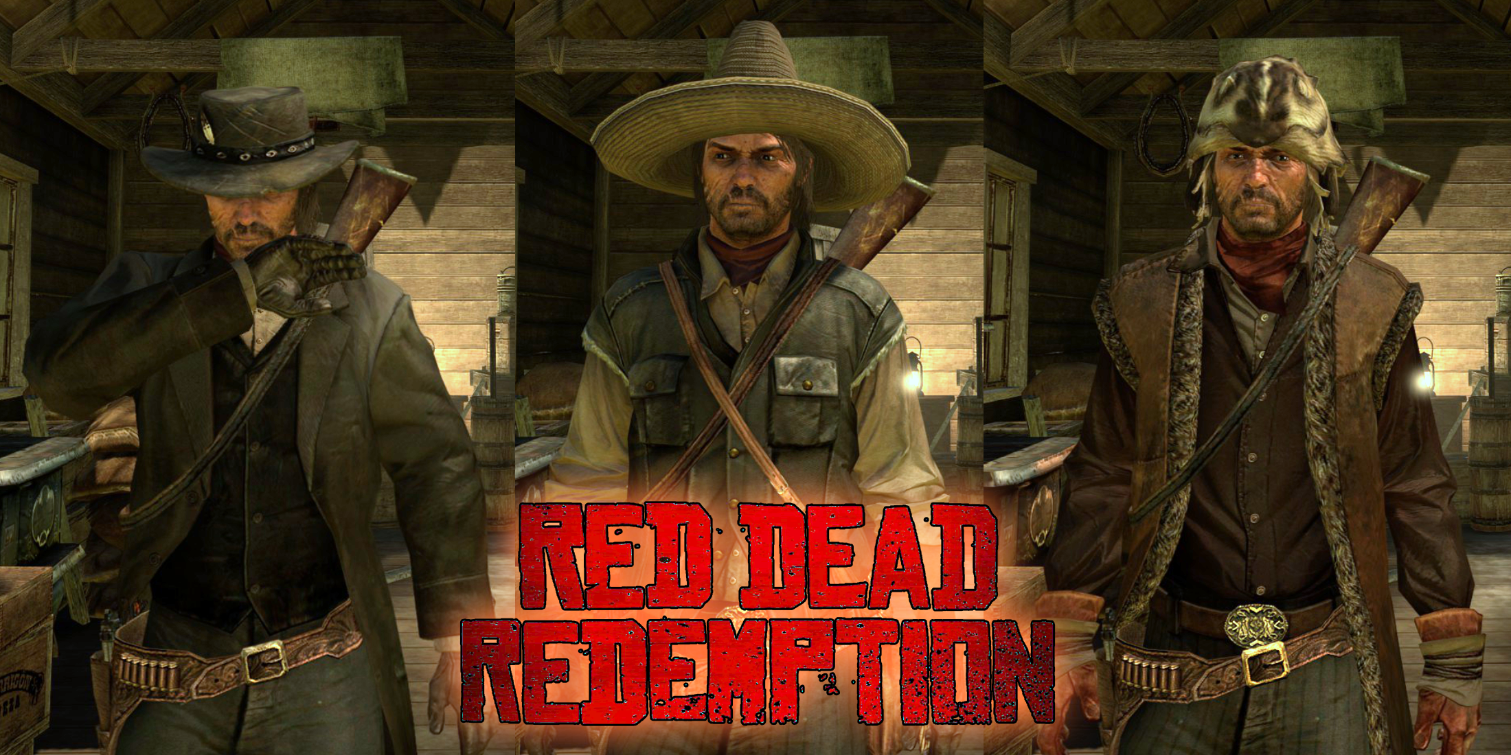 Red Dead Erlösung Alle Outfits RDR -Outfit -Liste