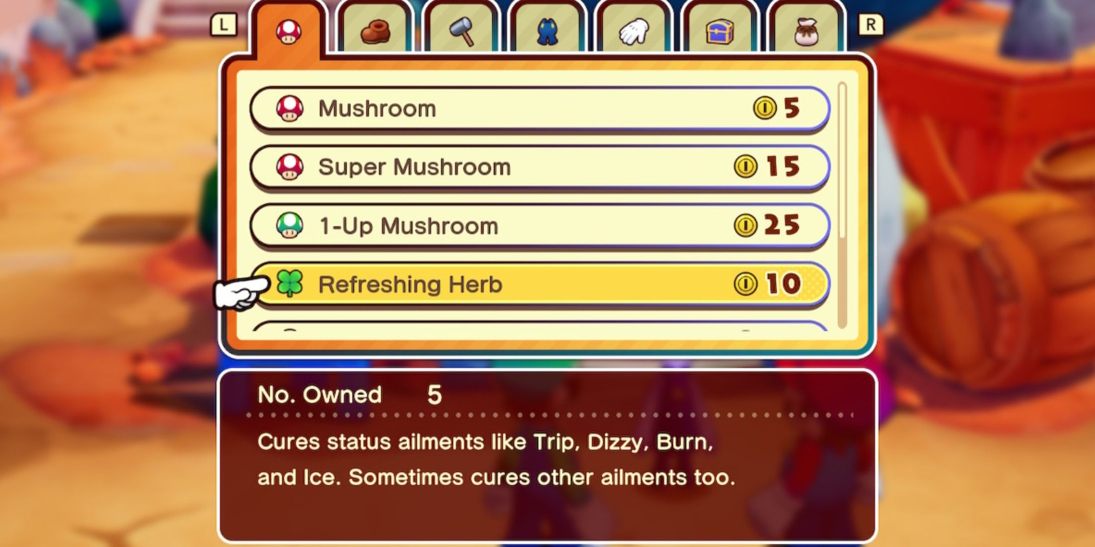 How to Get Refreshing Herb in Mario and Luigi: Brothership