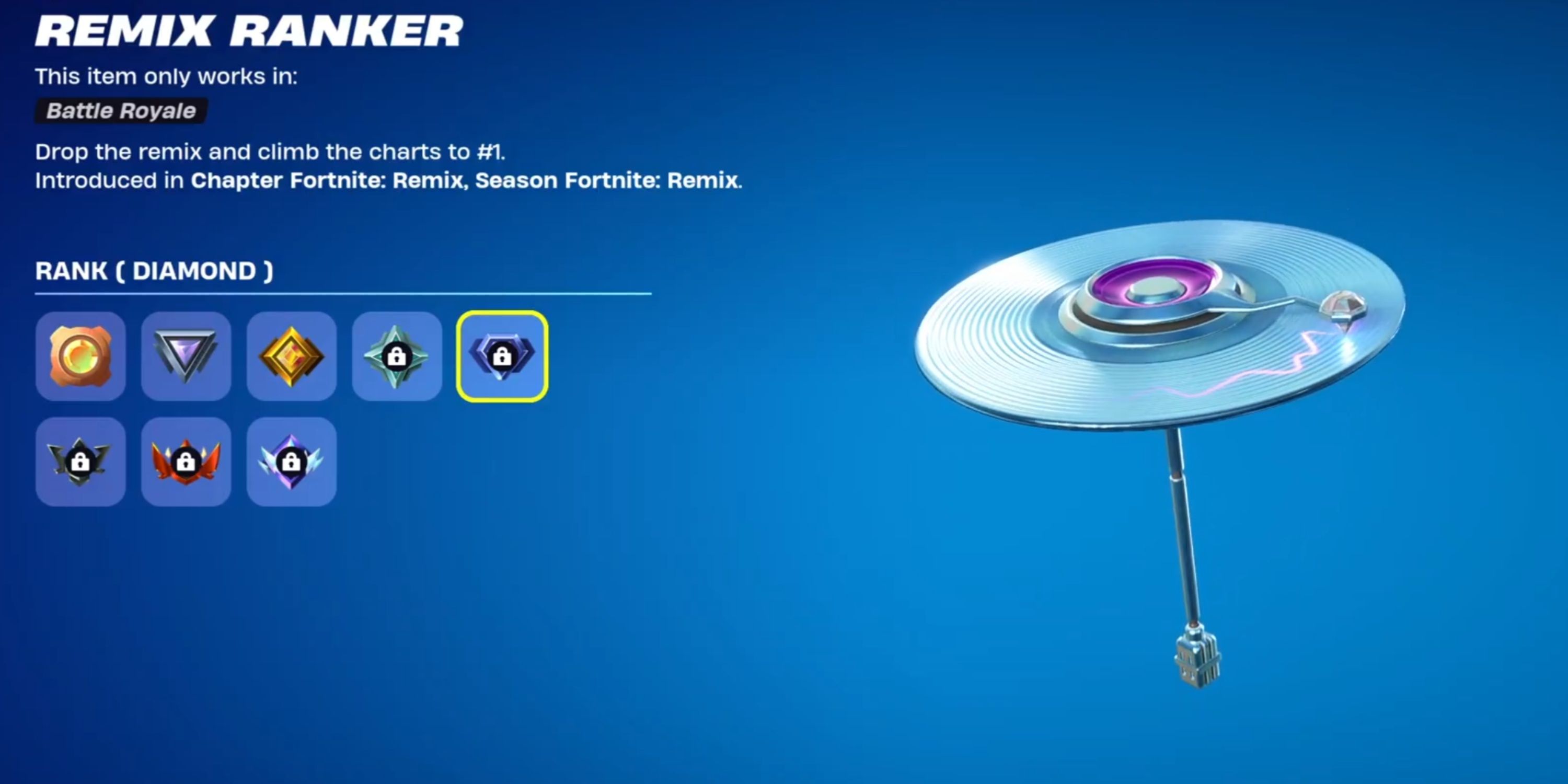 Fortnite Remix: How to Get the Ranked ‘Brella