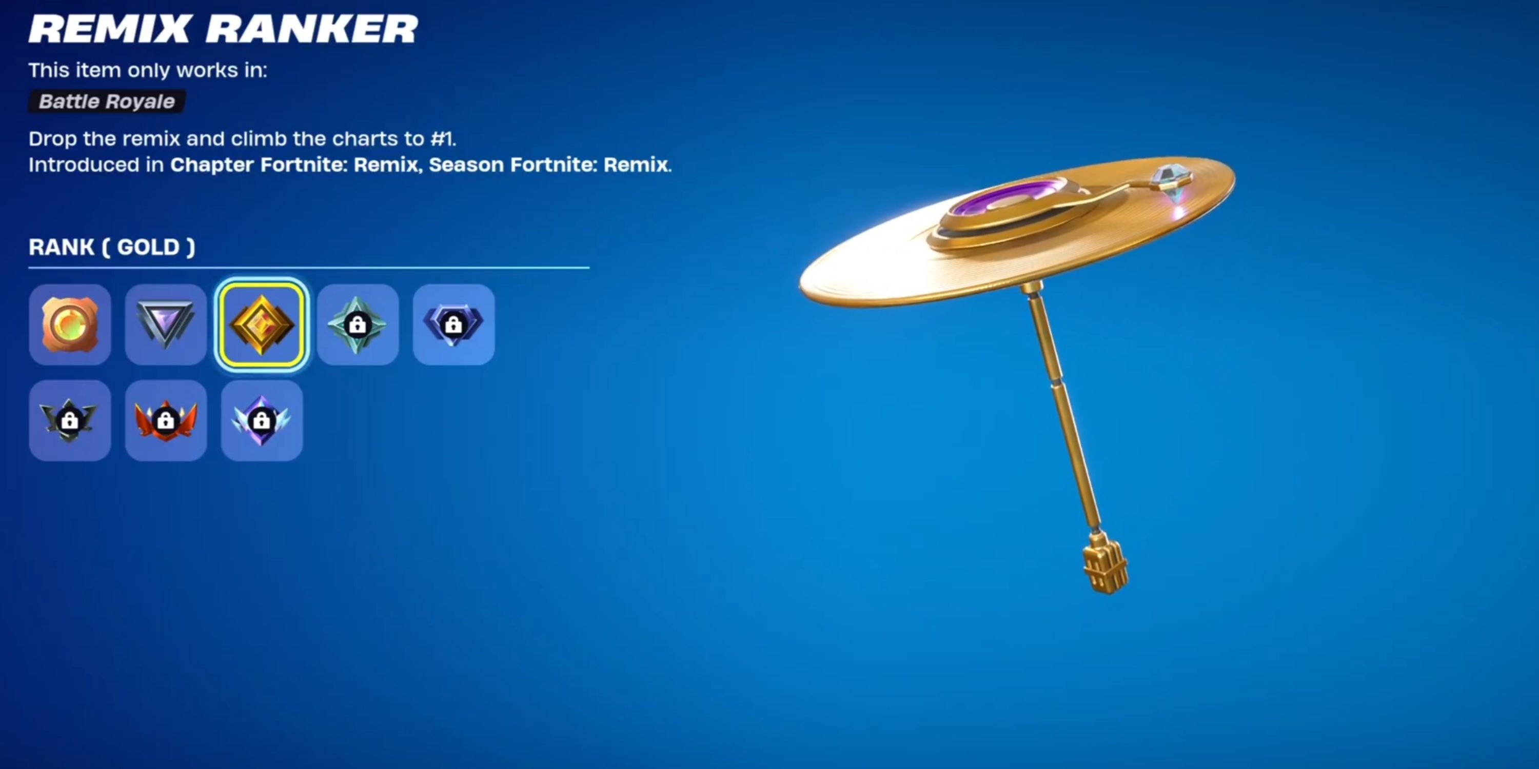 Fortnite Remix: How to Get the Ranked 'Brella