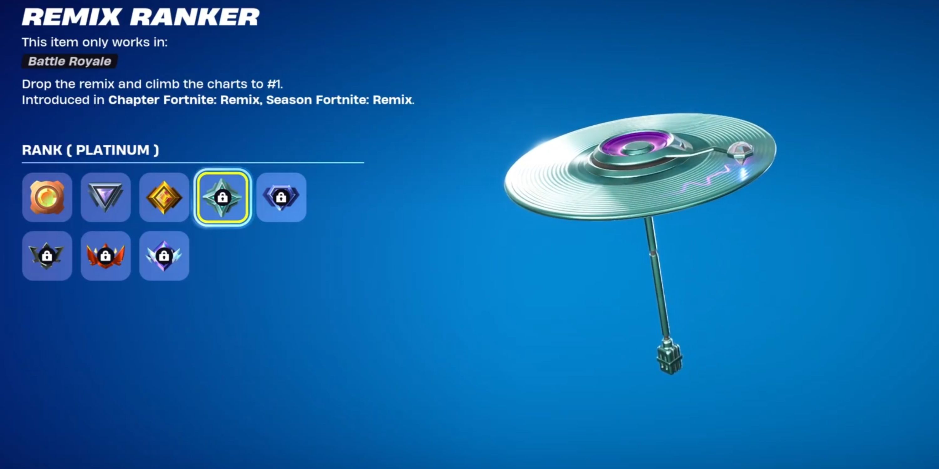Fortnite Remix: How to Get the Ranked 'Brella