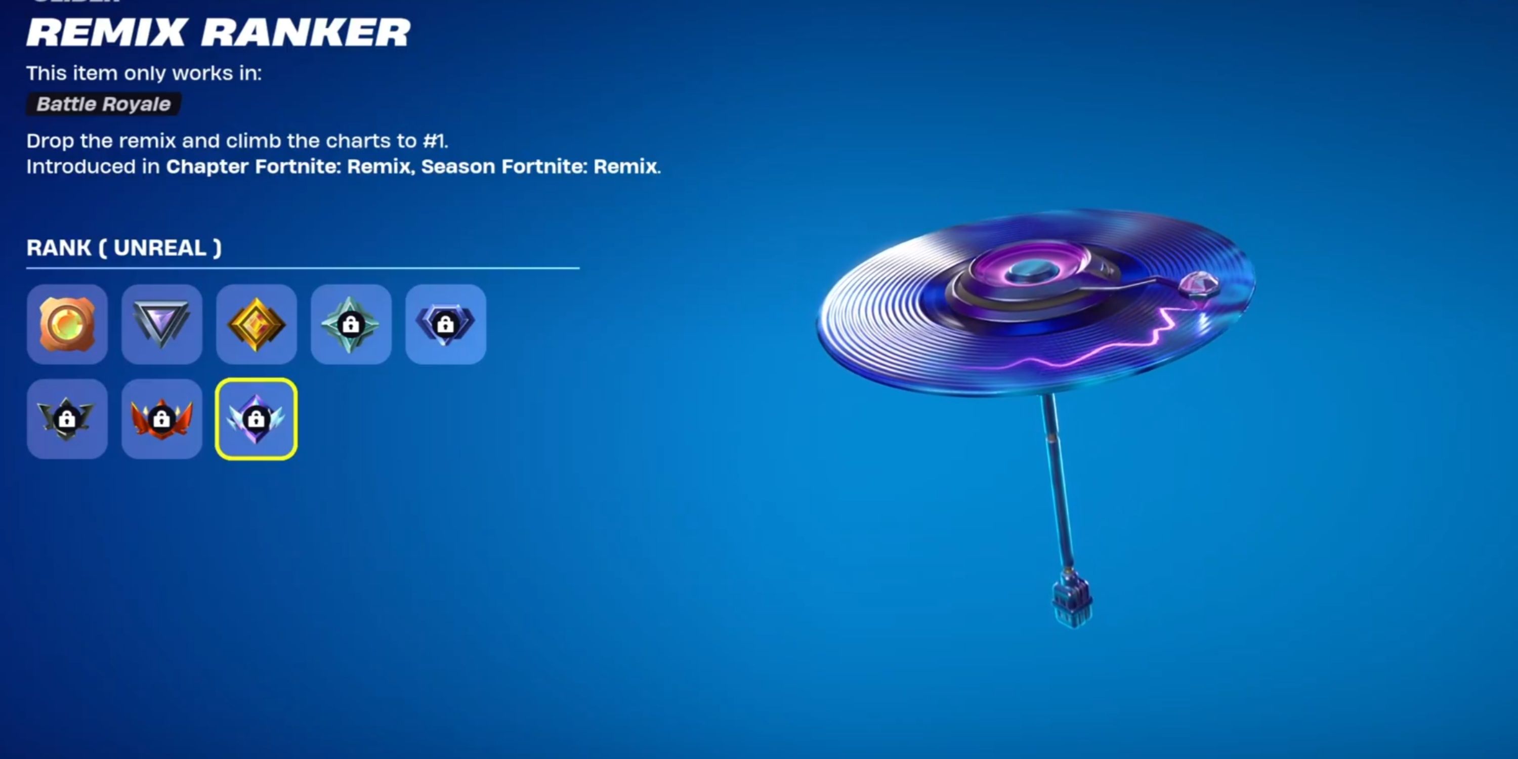 Fortnite Remix: How to Get the Ranked ‘Brella