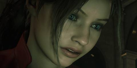 A close-up of Claire Redfield
