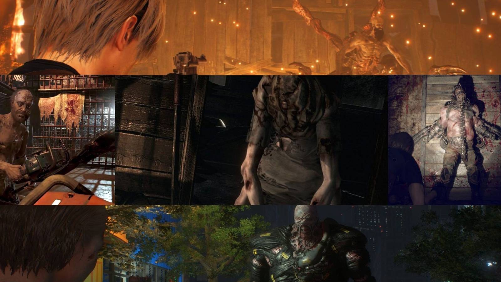 Resident Evil 3 Remake, Resident Evil 4 Remake, Resident Evil 7, Resident Evil