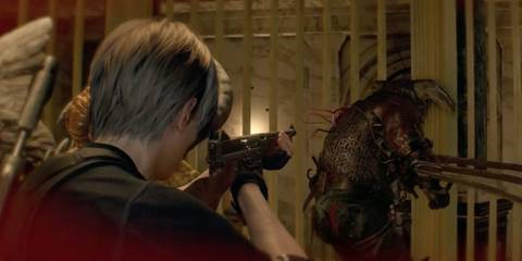 Resident Evil 4 Remake garrador back