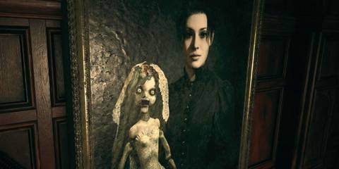 Resident Evil Village Donna Beneviento Painting