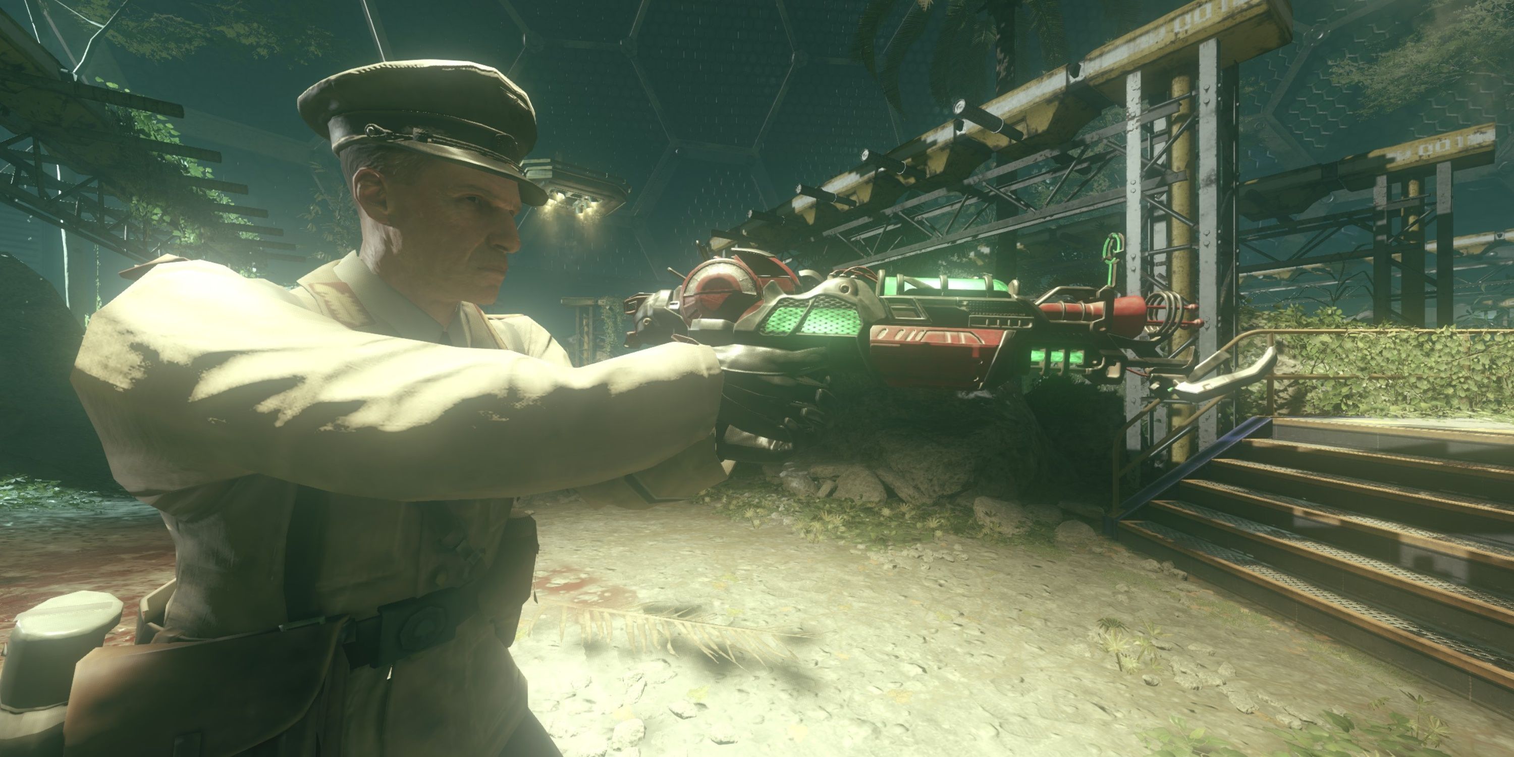 richtofen holds the ray gun mk2