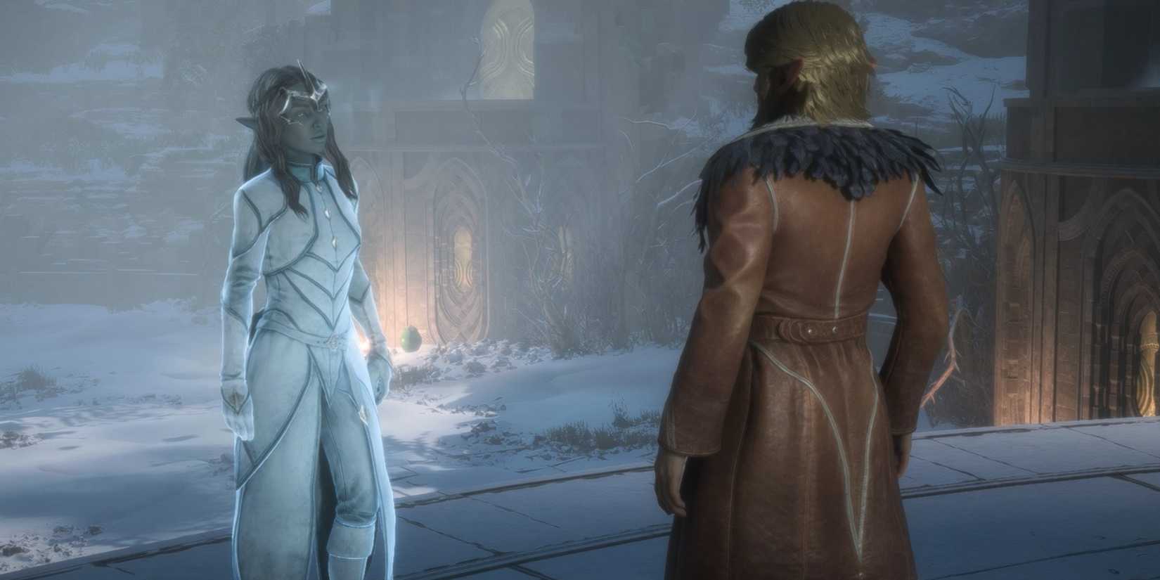 Rook Meets Mythal's Fragment in Dragon Age The Veilguard