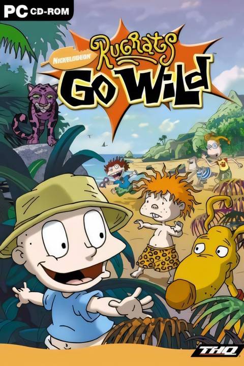 Cover image for Rugrats Go Wild PC Game