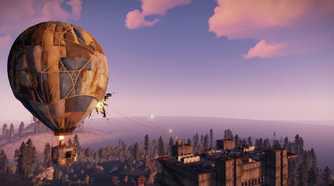 Rust Hot Air Balloon