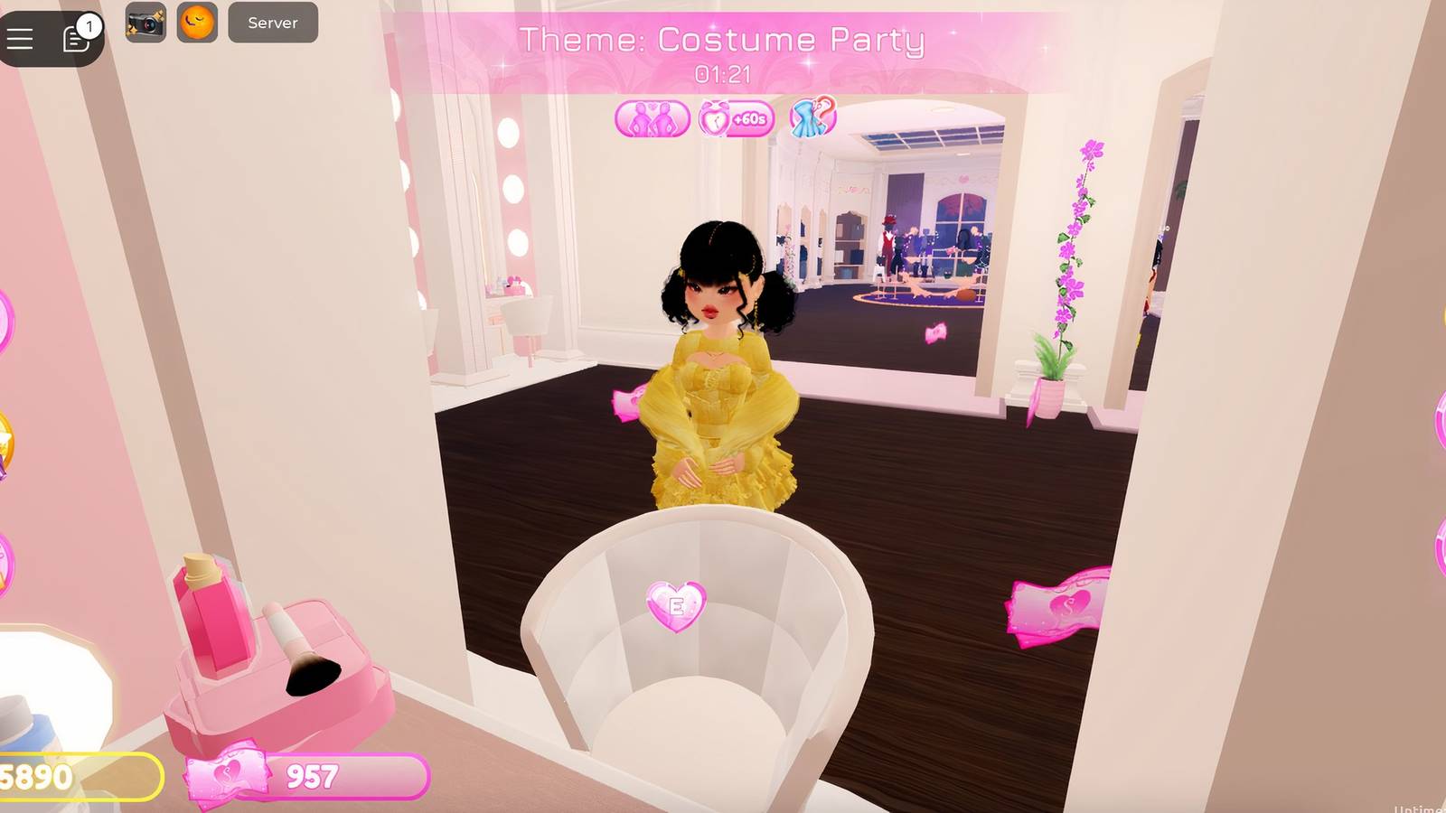 salon dress to impress