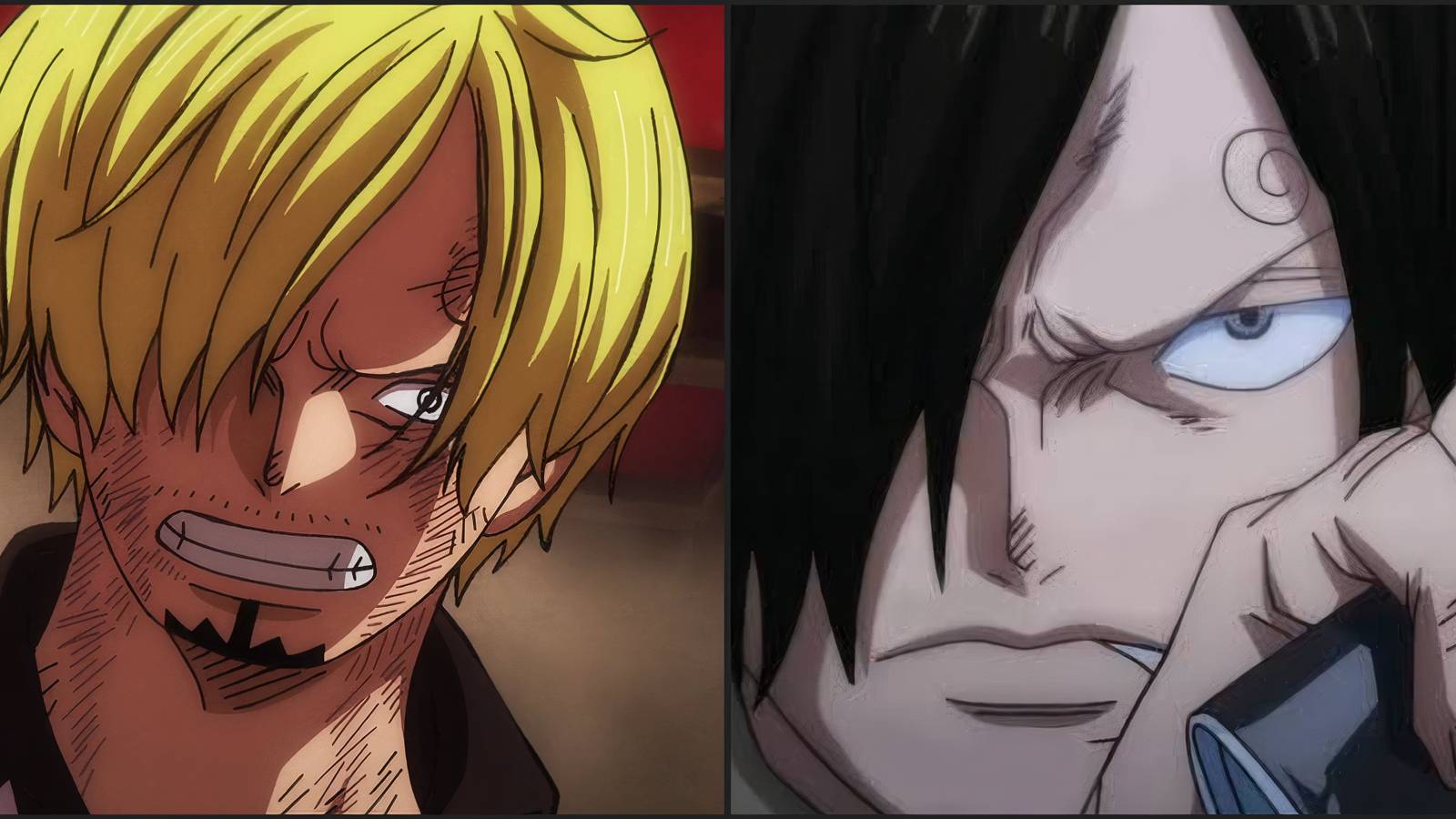 Sanji Black Hair Genes