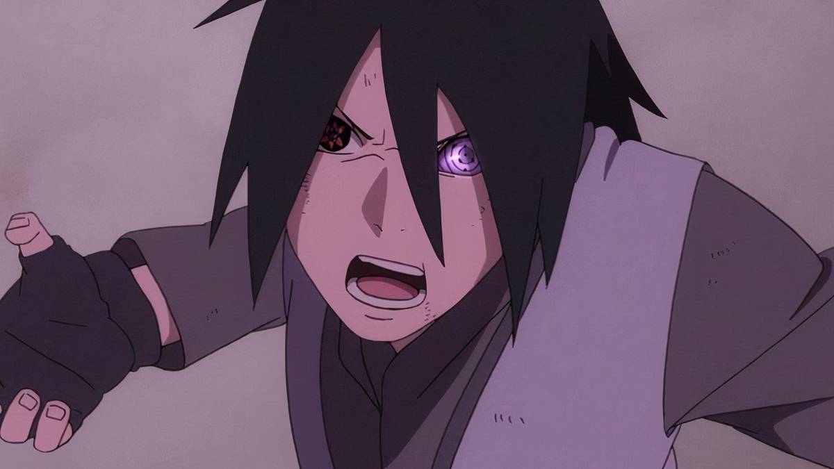 Sasuke Using His Rinnegan Naruto