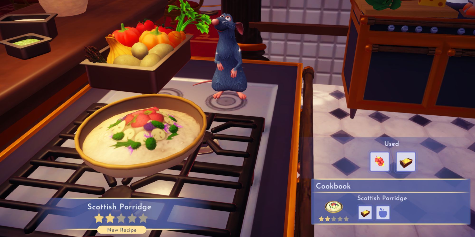 Disney Dreamlight Valley: How To Make Scottish Porridge