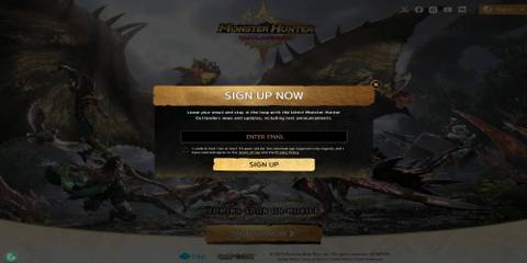 Monster Hunter Outlanders - Beta Sign Up