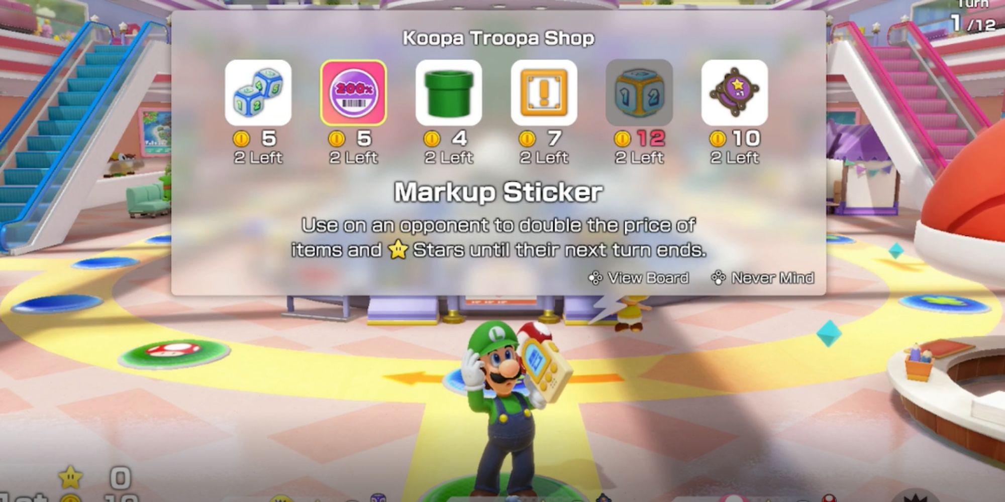 luigi with cellular phone