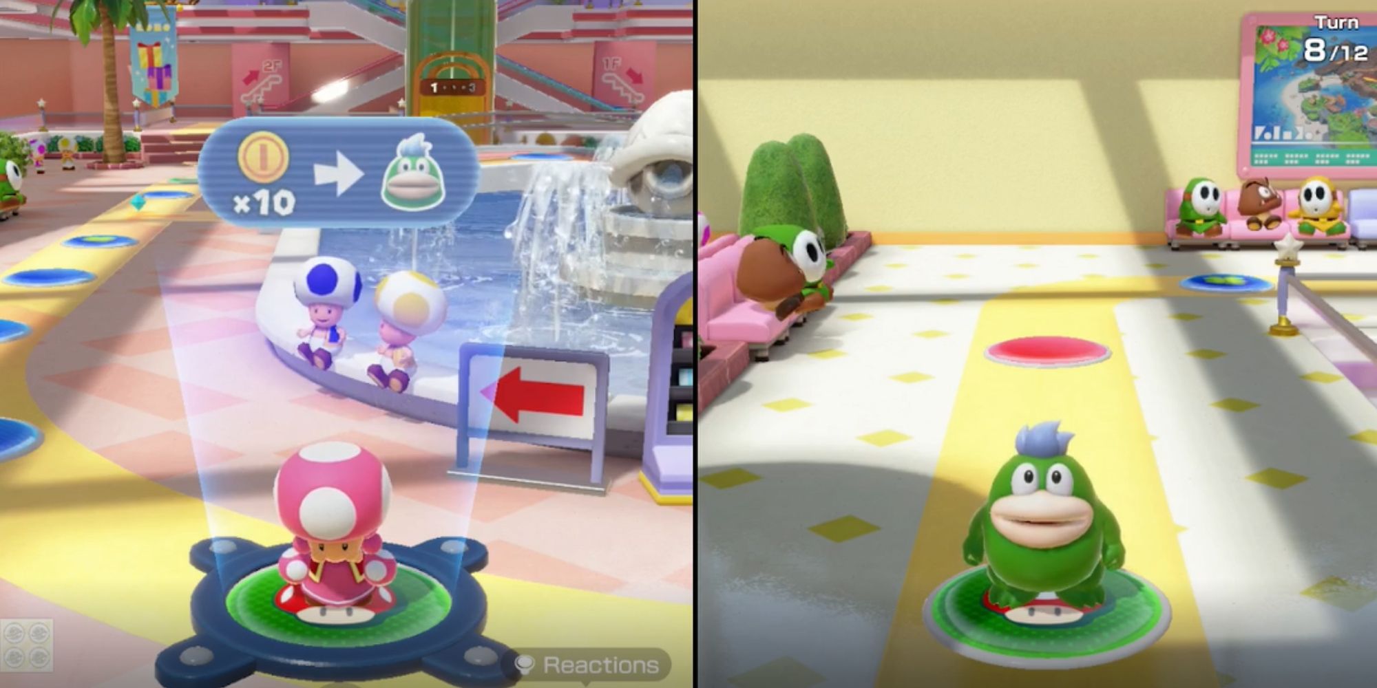 toadette and spike with trap