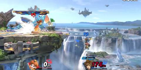 daisy throwing turnip at sora