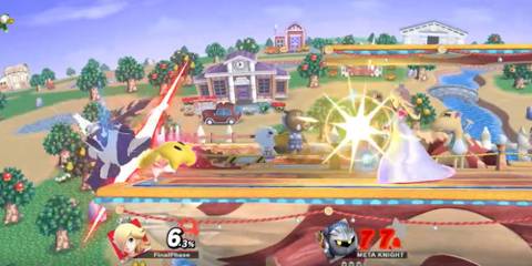Meta Knight vs Rosalina