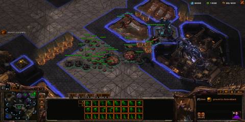 Multiple Zerg Units Burrowed In The Ground