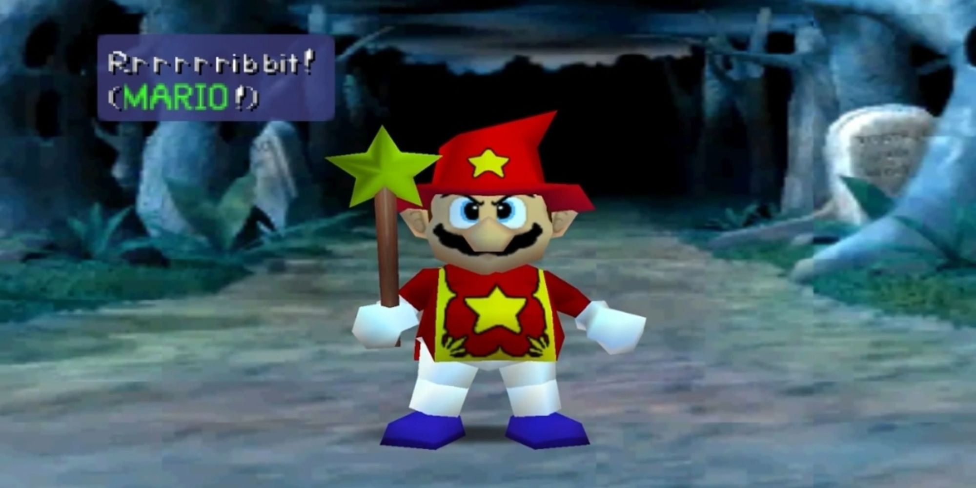 mario as wizard
