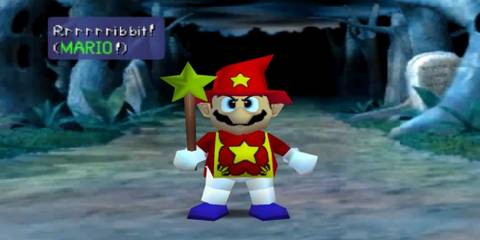 mario as wizard