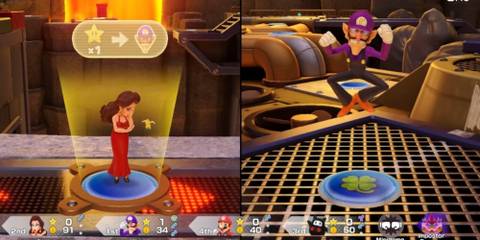 waluigi stealing star from pauline