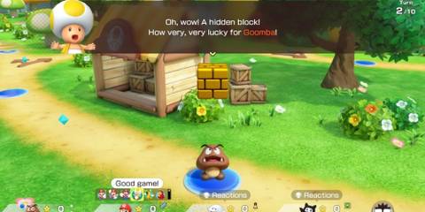 Goomba finding hidden block