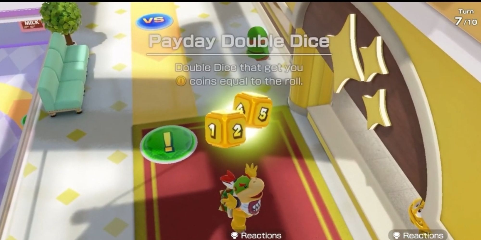 bowser jr with payday double dice