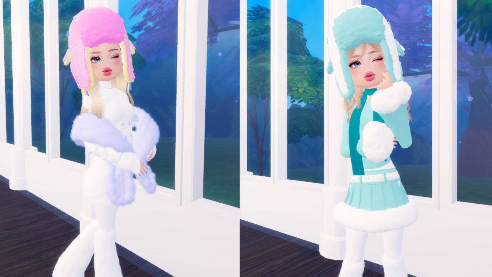 secret ushanka winter hat dress to impress