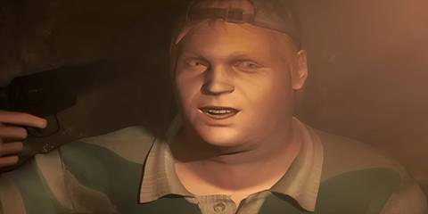 eddie holding a gun to his head