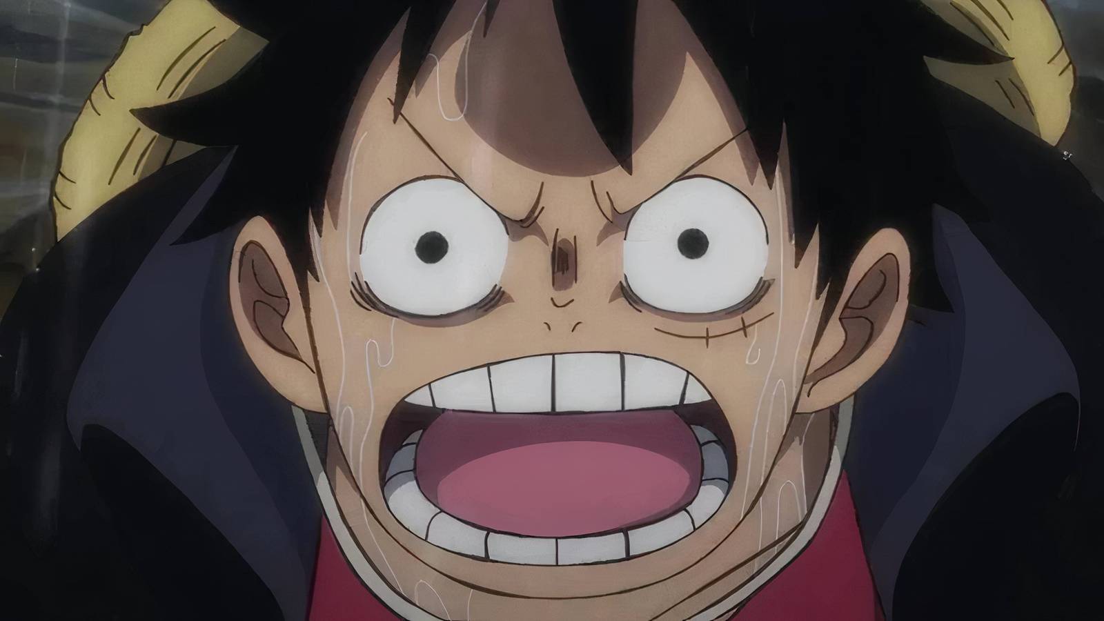 Shocked Luffy One Piece