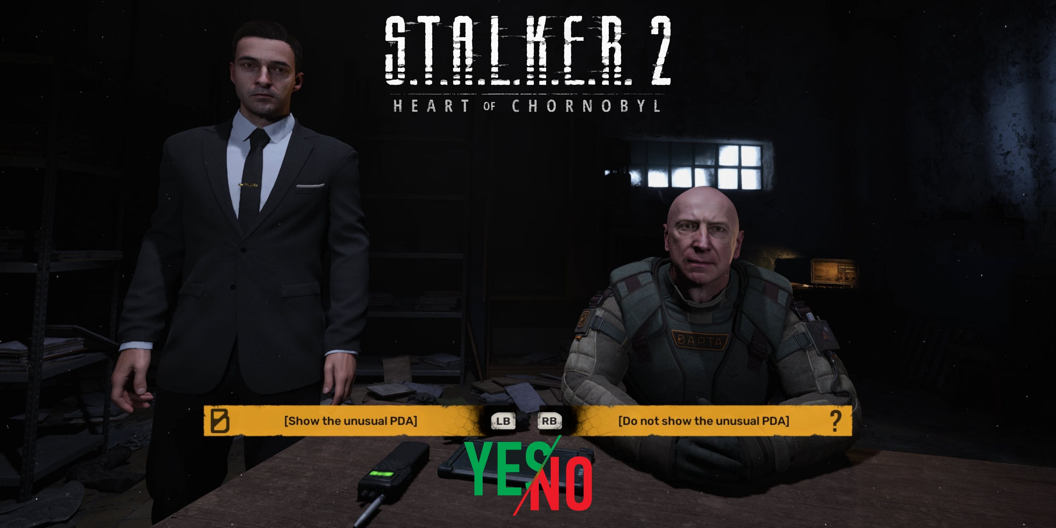 STALKER 2：你應該展示不尋常的 PDA 嗎？