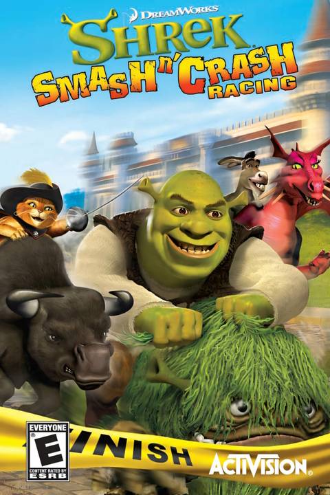 Shrek Smash n' Crash Racing Cover