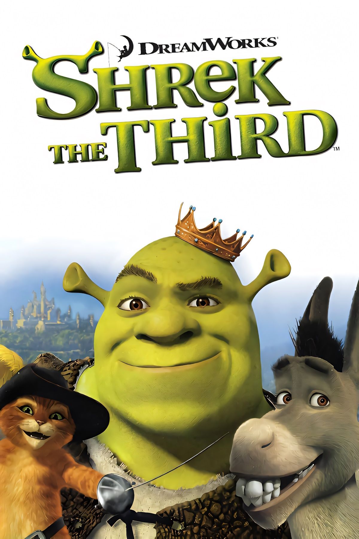 Shrek the Third Game Cover