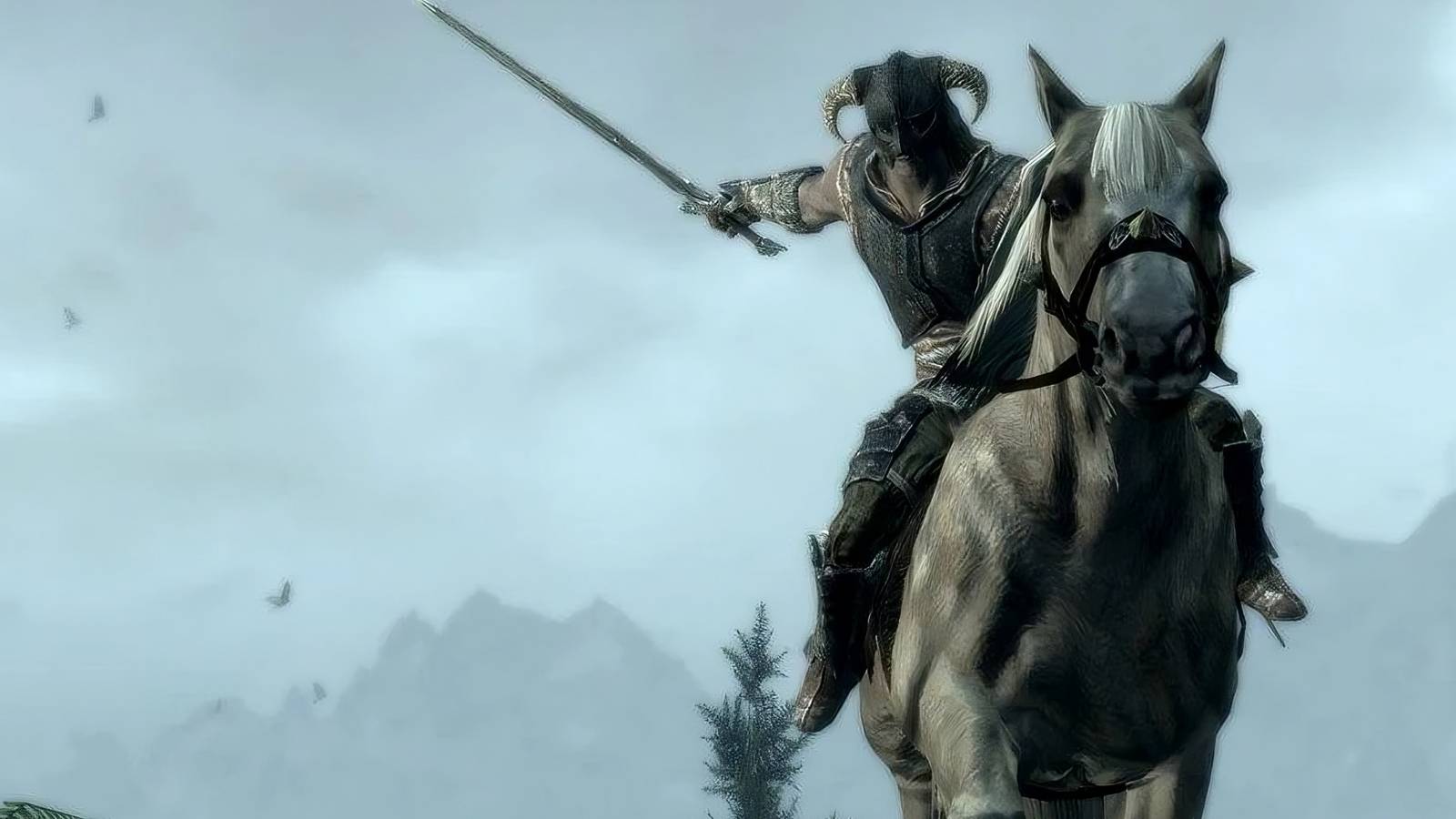 Skyrim Mounted Combat