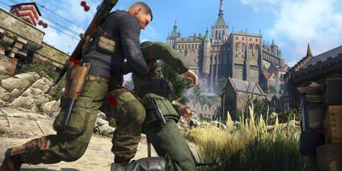 Sniper Elite 5 Taking down an enemy 
