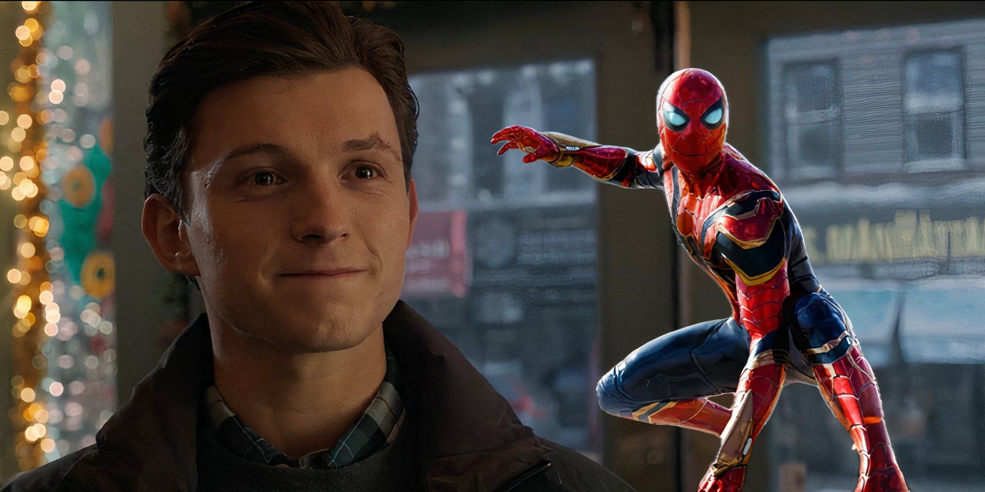 Tom Holland as Peter Parker Spider-Man