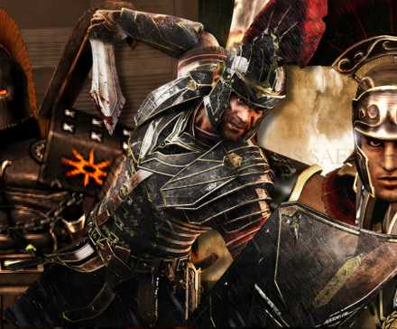 Split image of Spartan Total Warrior, Ryse Son Of Rome, and Shadow Of Rome