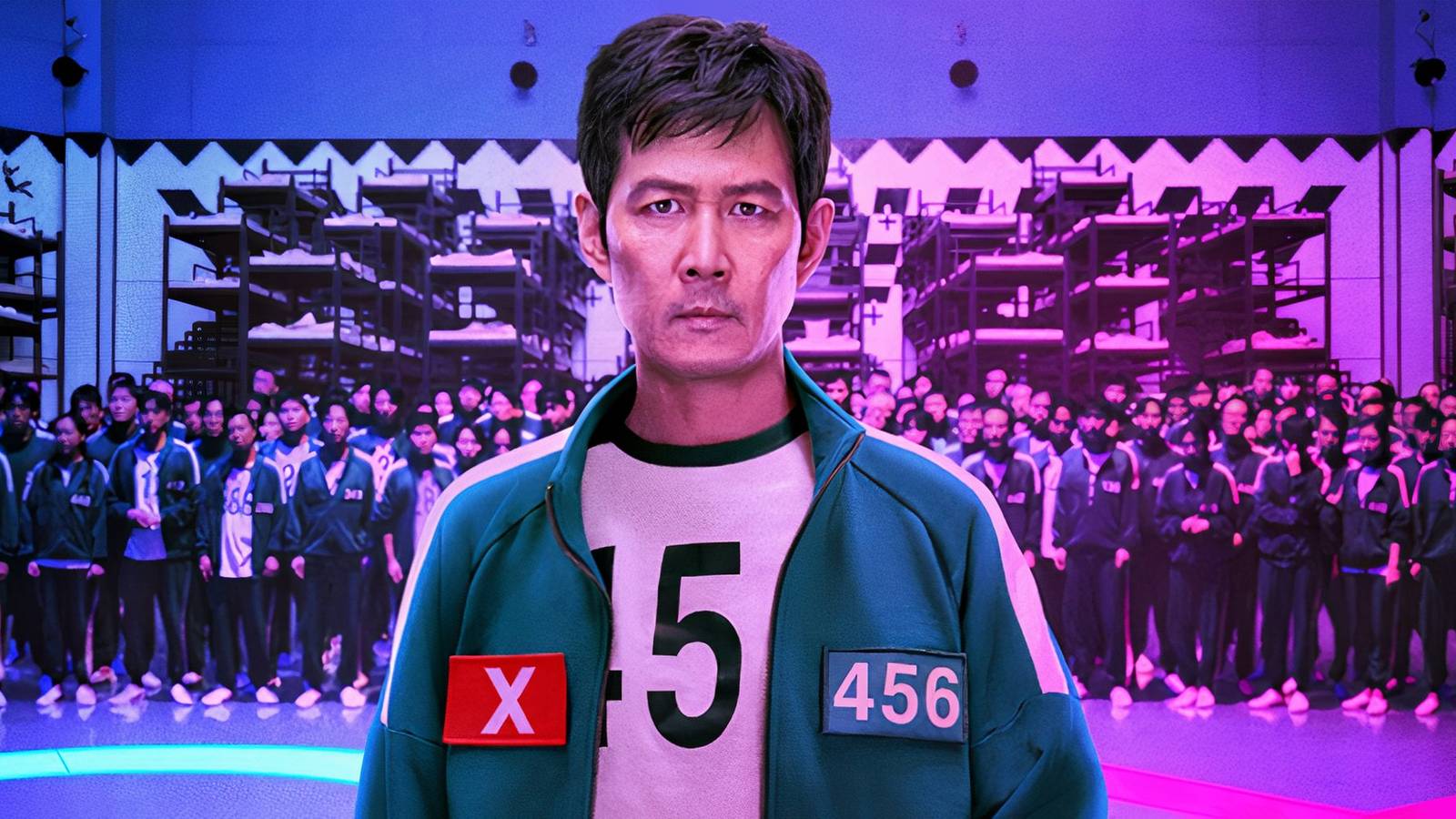 Gi-Hun in Squid Game Season 2 poster