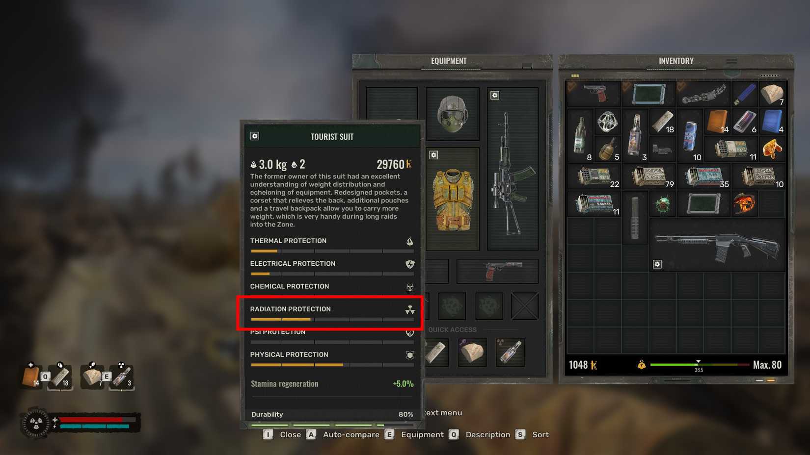 stalker 2 artifact radiation