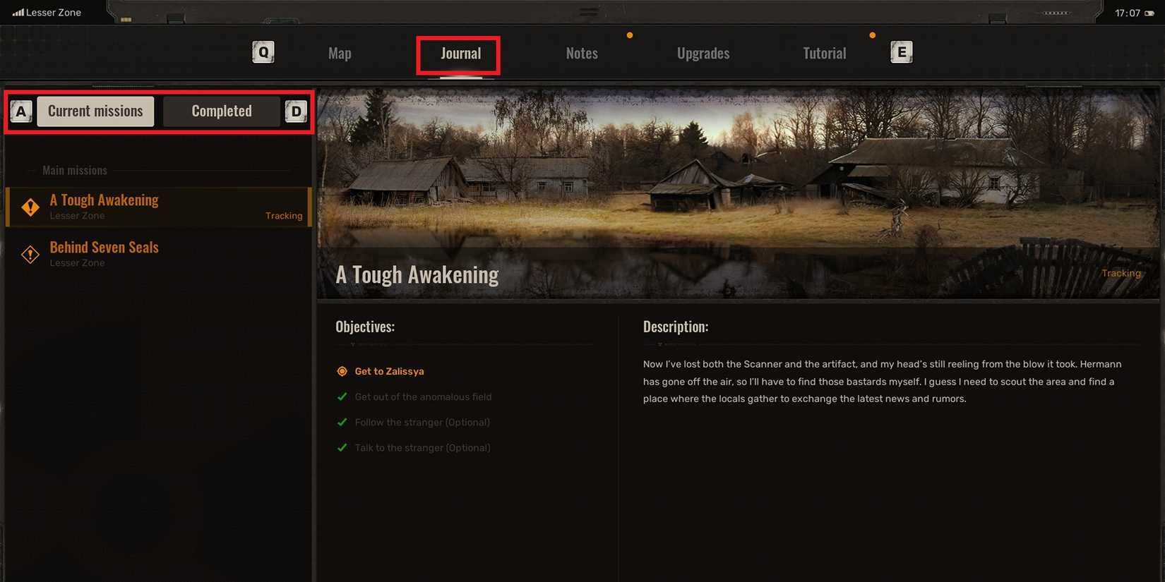 stalker 2 check your missions