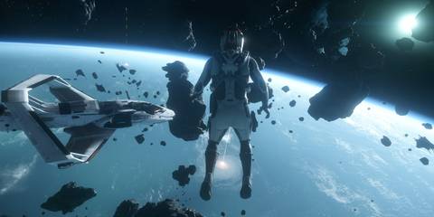 Star Citizen Weightess Astronaut 