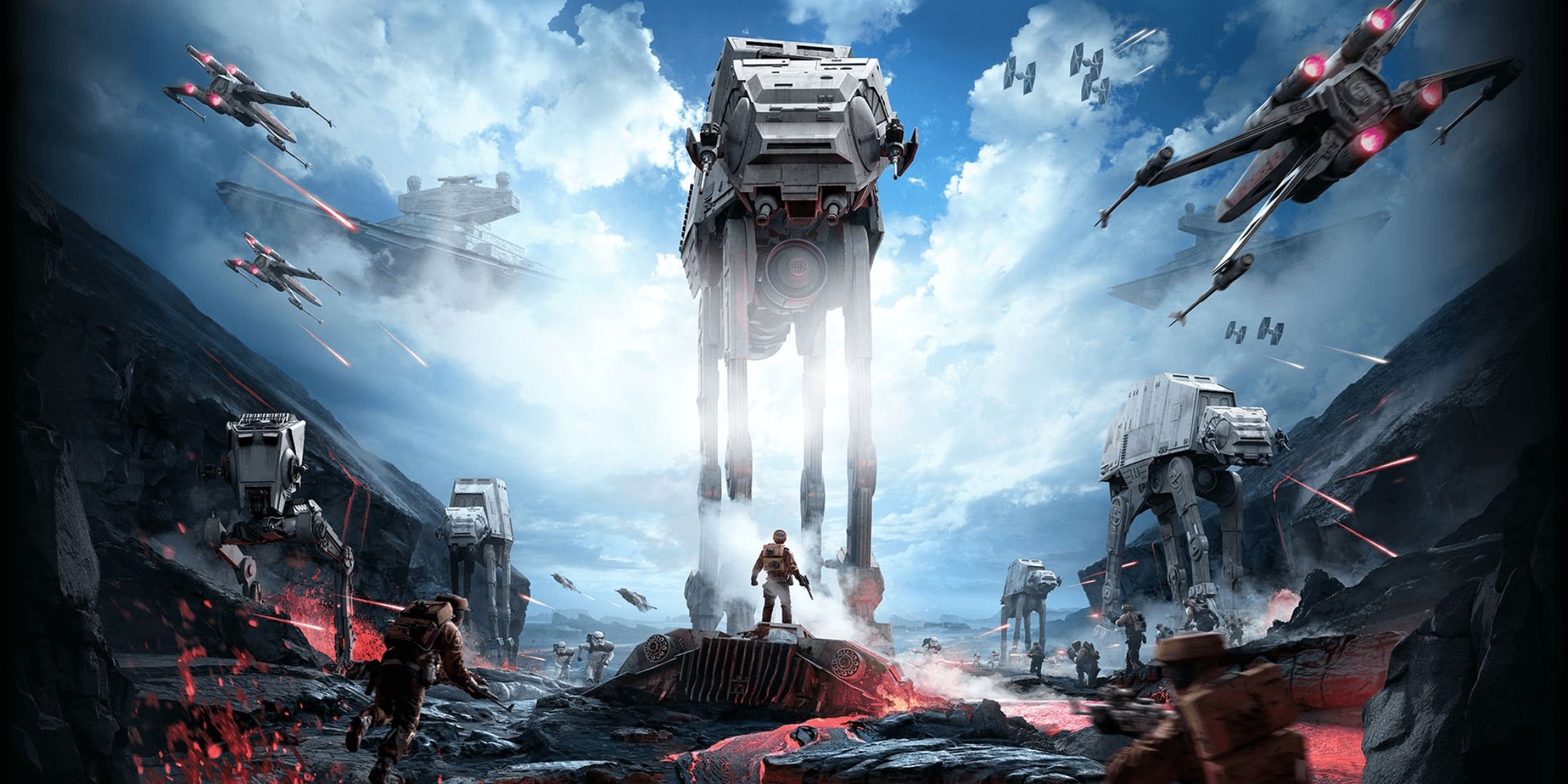 Star Wars Battlefront 2015 Cover No Text