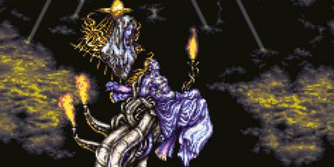 Statue of the Gods boss Phase 3 in Final Fantasy 6