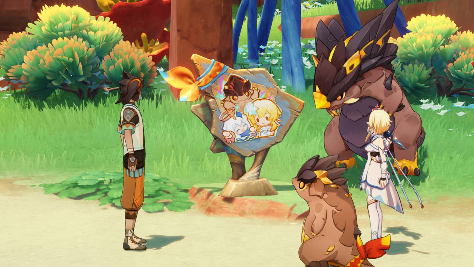 Stones, Coconuts, and Saurian Traffickers Quest Guide & Friends of Fire and Water Quest in genshin impact