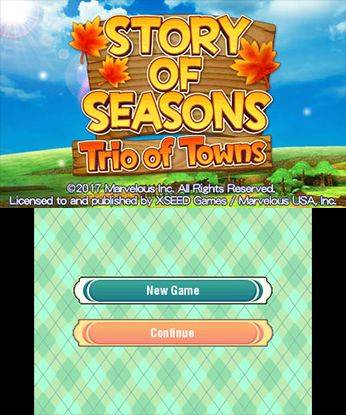 Story of Seasons- Trio of Towns Press Image 1