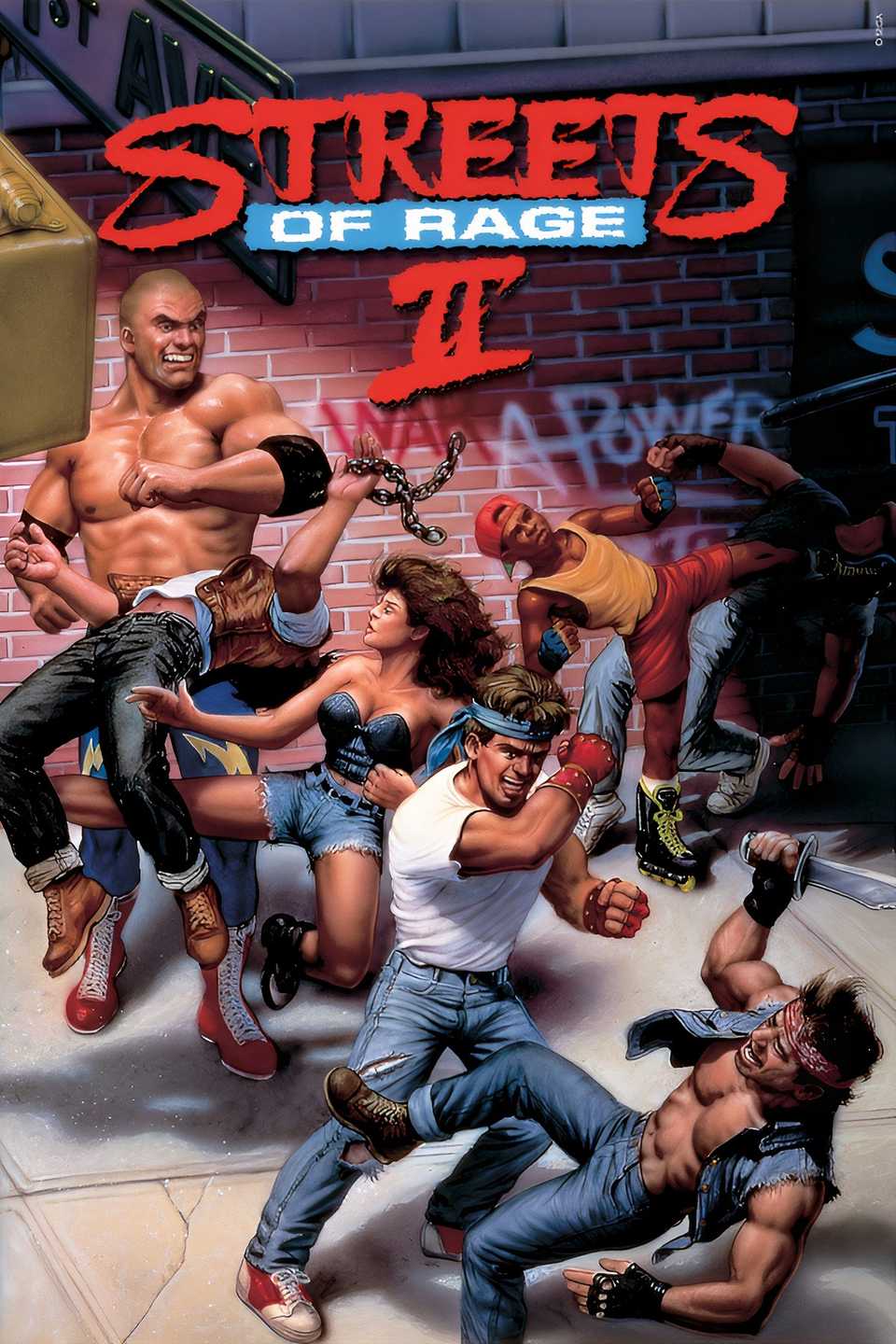 Streets of Rage 2 Tag Page Cover Art