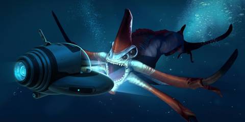Subnautica Cyclops Reaper Leviathan 